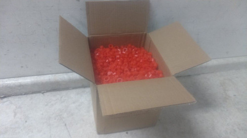 Caplugs T-5X 034301HB 5,000 Pk 0.72 In Overall Diameter Red Tapered Cap/Plug-41391562