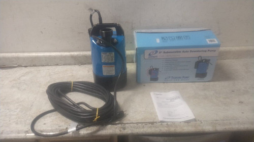 Tsurumi LB-800A-62 (AUTO, 115V) 1 HP 3300 RPM 115VAC Plug-In Utility Pump-83717914