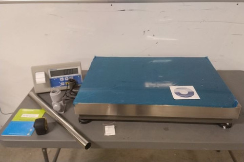 Adam Equipment BKT 1320 1320 Lb Industrial Bench Scale w/Built-In Label Printer-52511706