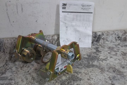 3M DBI-Sala 2103143 3 to 8 In Flange Width 310 Lb Weight Cap Beam Trolley Anchor-68981136