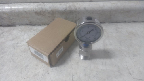 Kodiak KC301L25300/DSF14-M 2-1/2 In Dial Size Pressure Gauge with Diaphragm Seal-52650786
