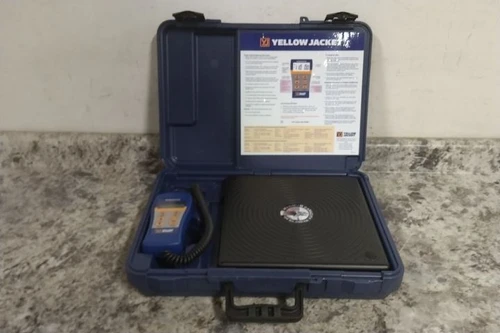 Yellow Jacket 68812 220 Lb Load Capacity LCD Display Charging Scale-65939430