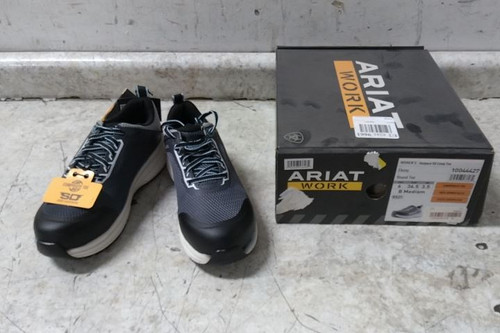 Ariat 10044427 Size 6 B Women's Gray/Light Blue Athletic Style Work Shoe-57387586