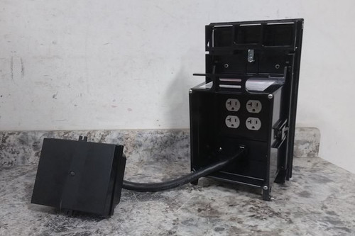 Wiremold XB814C520BK 19-5/8 In Overall Height Box Cover Assembly-38791434