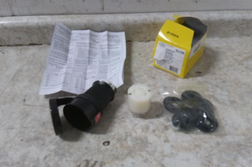 Hubbell HBL2733SW 480VAC Voltage Rating 30 A Current Rating Locking Connector-98973327