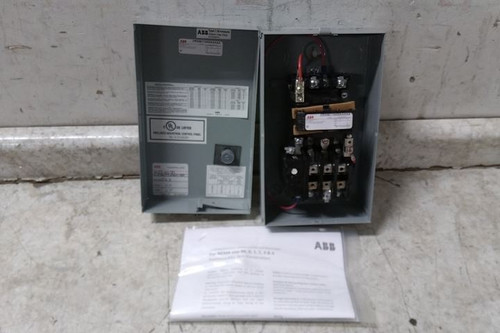 ABB CR306C10400AAAAA 480VAC Coil Voltage NEMA Magnetic Motor Starter-63273034