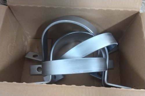 Hubbell Raco 2246-2 5 Pk 6 In Heavy Duty Stamped Steel Two Hole Rigid Strap-41008843