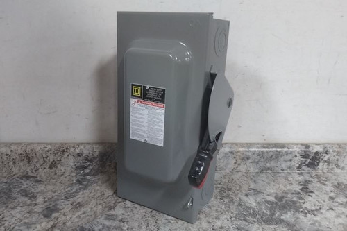 Square D HU362 600VAC 60 A 3-Phase Heavy Duty Non-Fusible Safety Switch-60938671