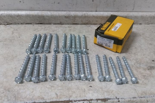 Dewalt PFM1411640 25 Pk 5/8 In Anchor Diameter 6 In Overall Length Screw Anchor-90946187