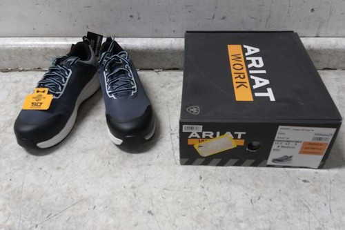 Ariat 10044427 Size 10-1/2 B Women's Gray/Light Blue Athletic Style Work Shoe-10157312