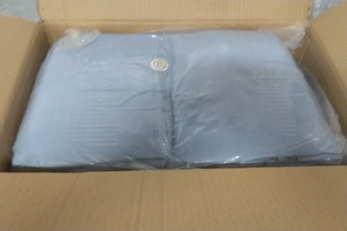 International Enviroguard 9012-XL 25 Pk Size XL Blue Fabric Coverall-38835147