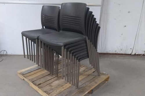 Strive Chairs Pallet of 15 Stackable Chairs-79713656