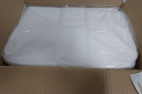 Action Chemical PP110-L 30 Pk Size L White Polypropylene Disposable Lab Coat-45895744