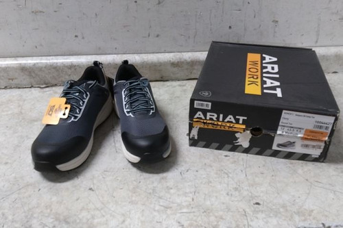 Ariat 10044427 Size 12 B Women's Gray/Light Blue Athletic Style Work Shoe-40640889