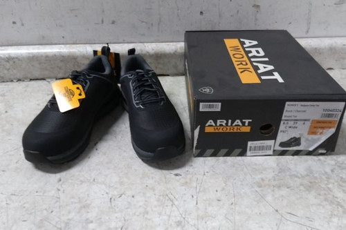 Ariat 10040324 Size 8-1/2 C Women's Black/Charcoal Athletic Style Work Shoe-54589738