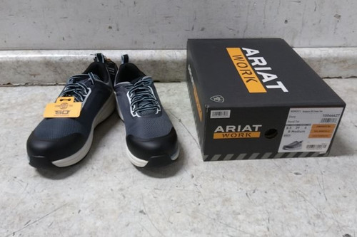 Ariat 10044427 Size 8-1/2 B Women's Gray/Light Blue Athletic Style Work Shoe-40567802