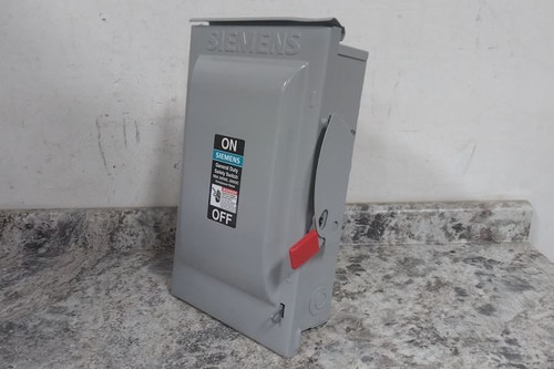 Siemens GF223NRA 240VAC 100 A Standard Duty Fusible Safety Switch-10624337