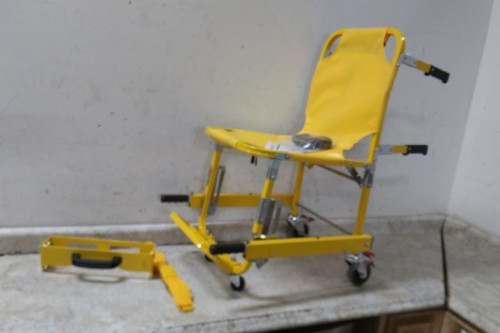 Medsource MS-90044 350 Lb Load Capacity Yellow Aluminum Stair Chair-87014225