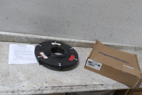 Diamabrush 921601201 16 In Disc Diameter 25 Grit Mastic Abrasive Pad-97971713