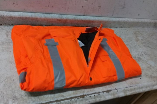Glowear by Ergodyne 8385 Size 3XL Orange Polyester Hooded Jacket-88804355