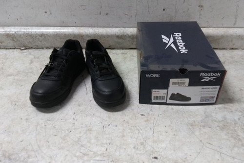 Reebok RB160 Size 9 W Women's Black Composite Toe Athletic Style Work Shoe-39945034