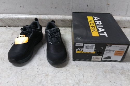 Ariat 10040283 Size 7-1/2 EE Men's Black Composite Toe Athletic Style Work Shoe-33158036