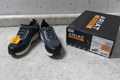 Ariat 10044427 Size 6 B Women's Gray/Light Blue Athletic Style Work Shoe-32934346