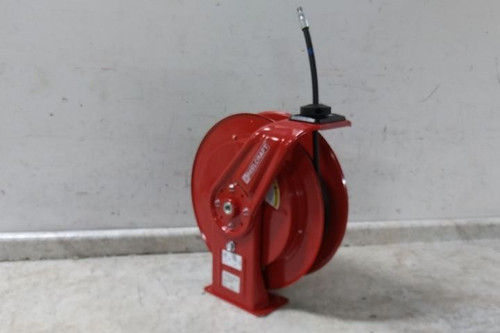Reelcraft HD74075 OHP 1/4 In Inside Dia 75 Ft Hose L Spring Return Hose Reel-37349899