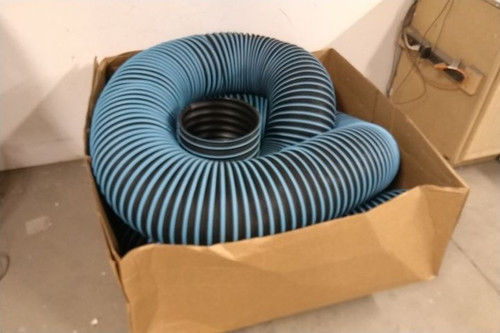 Hi-Tech Duravent 0658-1000-0601 10 In Inside Dia 25 Ft L Industrial Ducting Hose-91841411