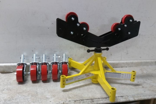 Sumner 3310 4500 Lb Load Cap 36 In Pipe Cap Steel Invertible Pipe Stand-42798159