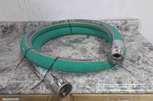 Boston H052324GN-10-SSCE 1-1/2 In Inside Diameter 10 Ft Length Chemical Hose-72775777