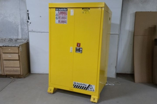 Justrite 819000 90 Gal Storage Capacity Steel Outdoor Safety Cabinet-34510938