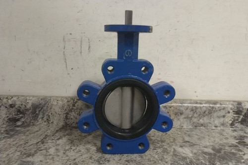 ABZ Valves 5322024220 4 In Pipe Size Lug Connection 250 Max PSI Butterfly Valve-57284770