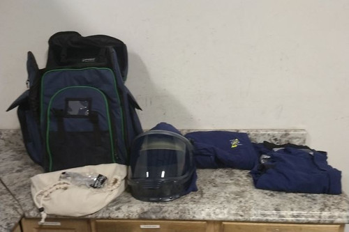 National Safety Apparel ARC40KITNG-LG-NR Size Large Navy Arc Flash Clothing Kit-36687189