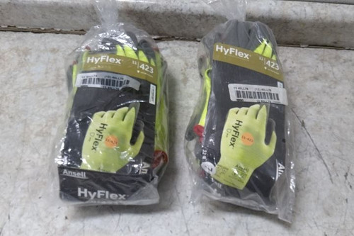 Hyflex 11-423 24 Pk Size S/Size 7 Polyurethane Coated Gloves-38060274