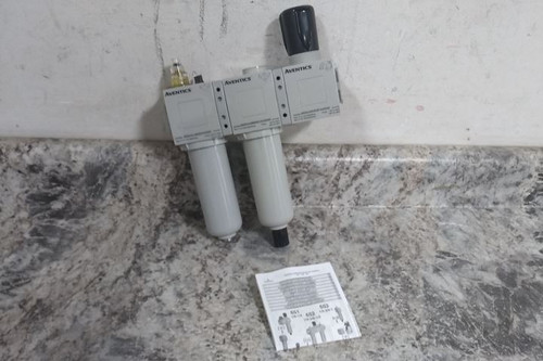 Numatics A652A0000019365 1/4 In NPT Inlet Filter/Regulator/Lubricator Assembly-96451725