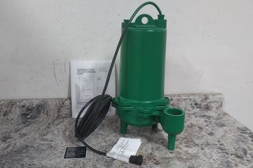 Myers MW200-21 2 HP 3450 RPM 230V Sewage Pump-64130594