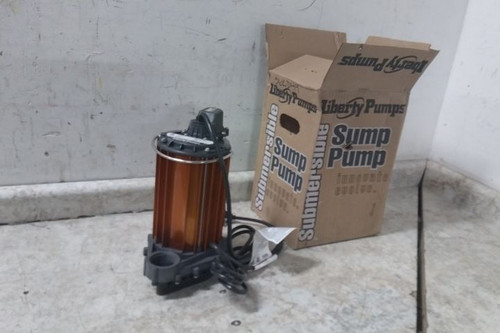 Liberty Pumps 457 1/2 HP 3450 RPM 115VAC Vertical Float Sump Pump-85601789