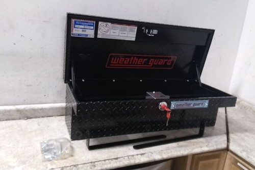 Weather Guard 180-5-04 3 Cu Ft Storage Capacity Black Side-Mount Truck Box-86052425