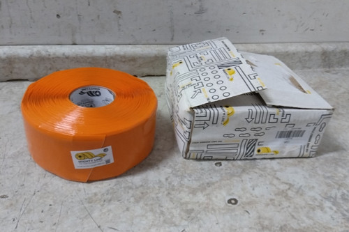 Mighty Line 4RO 4 In Width 100 Ft Length Orange Floor Marking Tape-93544220