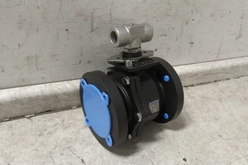 Sharpe 4351003880 3 In Flange Connection Carbon Steel Manual Two-Way Ball Valve-17908044