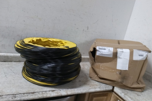 Hi-Tech Duravent 061618000001 18 In Inside Diameter 25 Ft Length Ducting Hose-48270528