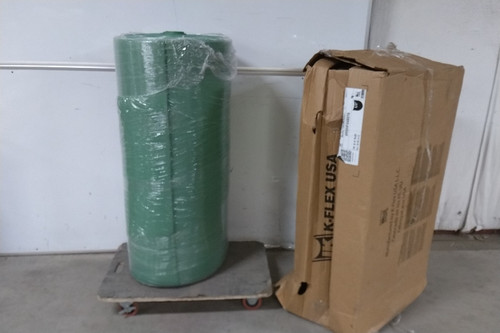 K-Flex USA 6RSHF048070 4 Ft Width 70 Ft L Green Thermal Insulation Sheet-50284952