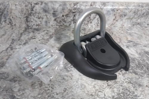 Abus 3303 16mm Shackle Dia 20 Security Level Hardened Steel Floor & Wall Anchor-22004356