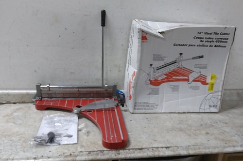 Roberts 10-918 18 In Straight Cutting Length Vinyl Tile Cutter-14039408