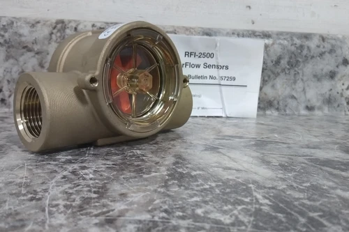 Gems Sensors RFI, 180392 3/4 In FNPT Connection Brass Body Flow Indicator-86879435