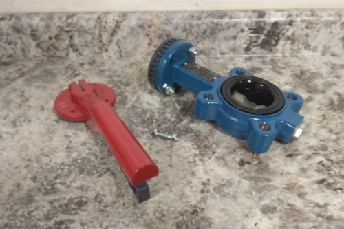 Ghibson 531S-2 2 In Pipe Size Lug Connection Butterfly Valve-29913198