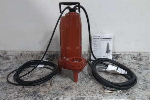 Liberty Pumps XLE104M-2 1 HP 3450 RPM 440 to 480VAC Sewage Ejector Pump-74182748