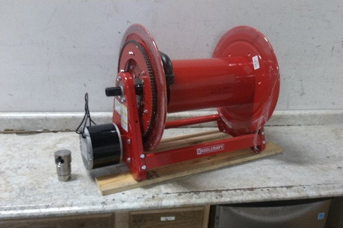 Reelcraft EH37118 L12D 1/3 HP 12VDC 1 In ID 100 Ft Max L Motor Driven Hose Reel-27960326