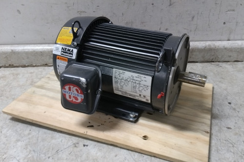 U.S. Motors U5P2EC 5 HP 1760 RPM 230/460VAC 3-Phase General Purpose Motor-42671606